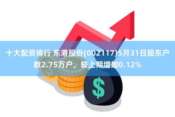 十大配资排行 东港股份(002117)5月31日股东户数2.75万户,较上期增加0.12%
