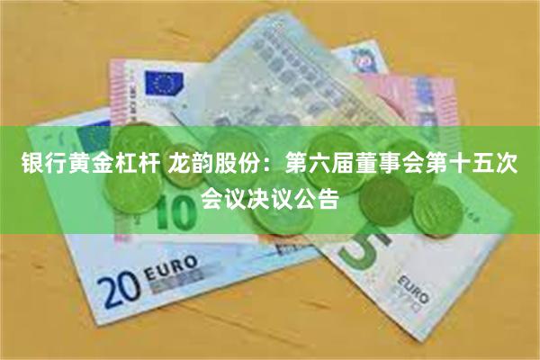 银行黄金杠杆 龙韵股份：第六届董事会第十五次会议决议公告